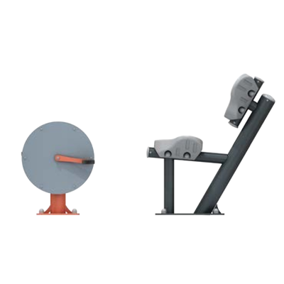 STAZIONE FITNESS OUTDOOR RECUMBENT BIKE