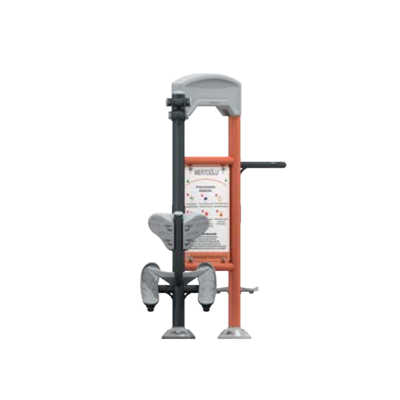 STAZIONE FITNESS OUTDOOR CON LEG PRESS E AIR WALKER