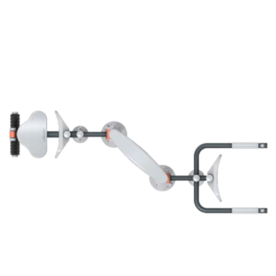 STAZIONE FITNESS OUTDOOR CON LEG EXTENSION E PARALLELE PER ADDOMINALI