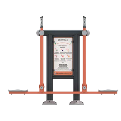 STAZIONE FITNESS OUTDOOR DOPPIO SKI WALKER