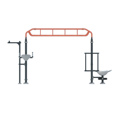 STAZIONE FITNESS MULTIUTENTE ALL'APERTO - ESPANSIONE DELLE POSSIBILITÀ DI FITNESS