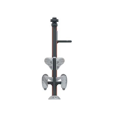 STAZIONE FITNESS OUTDOOR LEG PRESS CON AIR WALKER