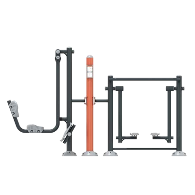 STAZIONE FITNESS OUTDOOR LEG PRESS CON AIR WALKER