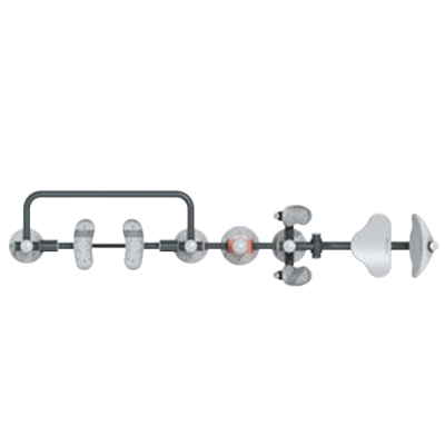 STAZIONE FITNESS OUTDOOR LEG PRESS CON AIR WALKER