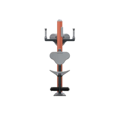 STAZIONE FITNESS OUTDOOR CON LEG EXTENSION E PARALLELE PER ADDOMINALI