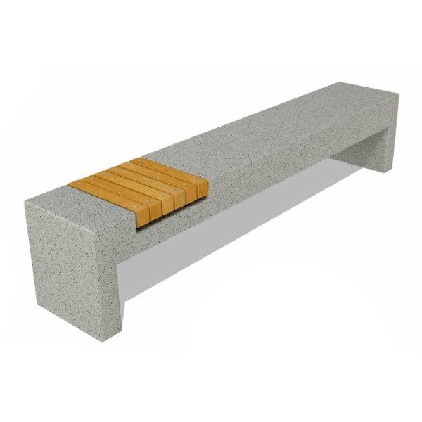 MBE-745 PANCA IN CEMENTO E LEGNO